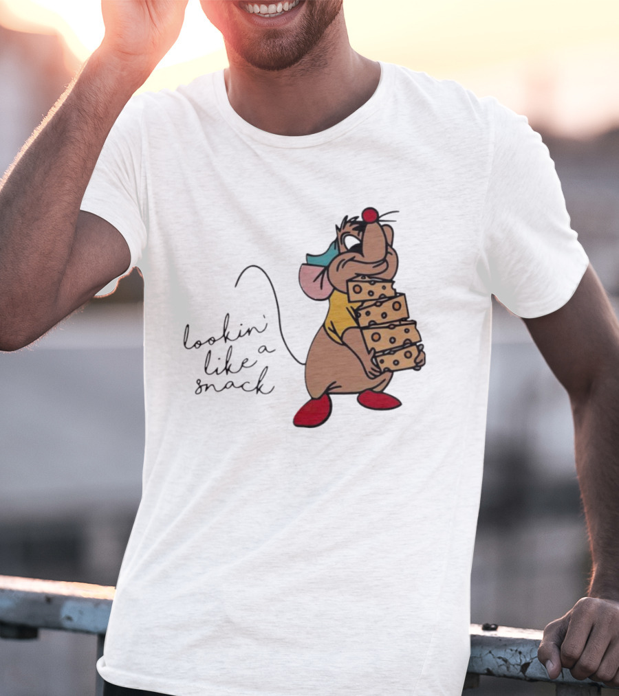 Lookin Like A Snack Jaq And Gus With Cheesy Delight T-Shirt