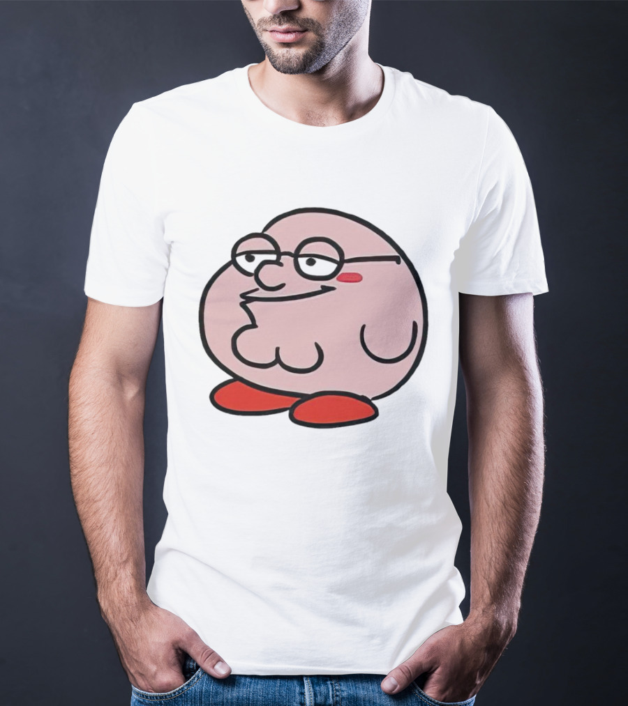 Peter Griffin Kirby Crossover Mashup T-Shirt