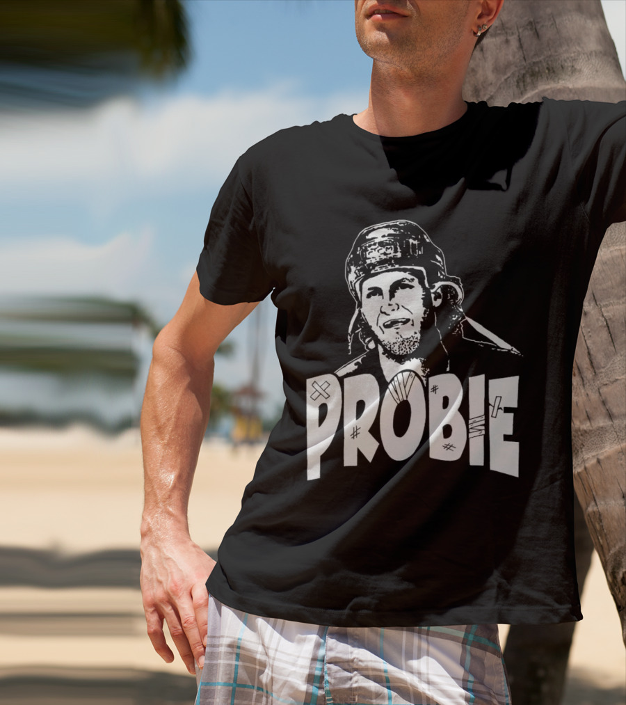 Bob Probert Probie Hockey T-Shirt