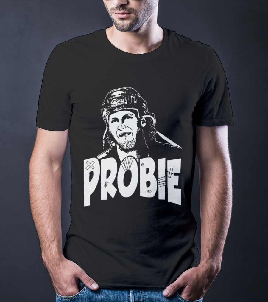 Bob Probert Probie Hockey T-Shirt