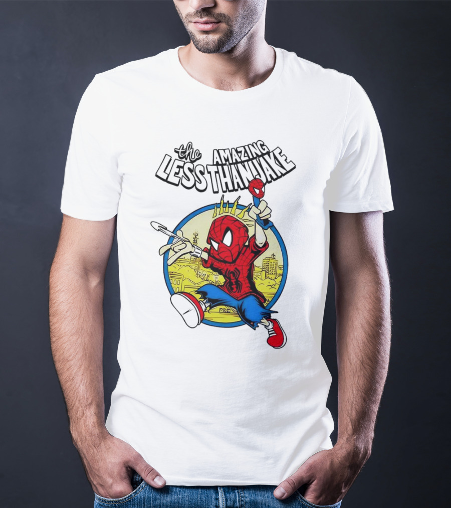 The Less Than Jake Amazing Jake Spider-Man T-Shirt