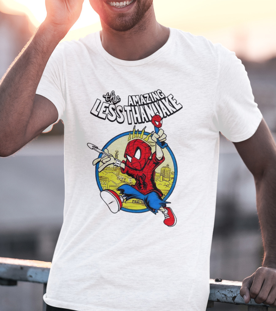 The Less Than Jake Amazing Jake Spider-Man T-Shirt
