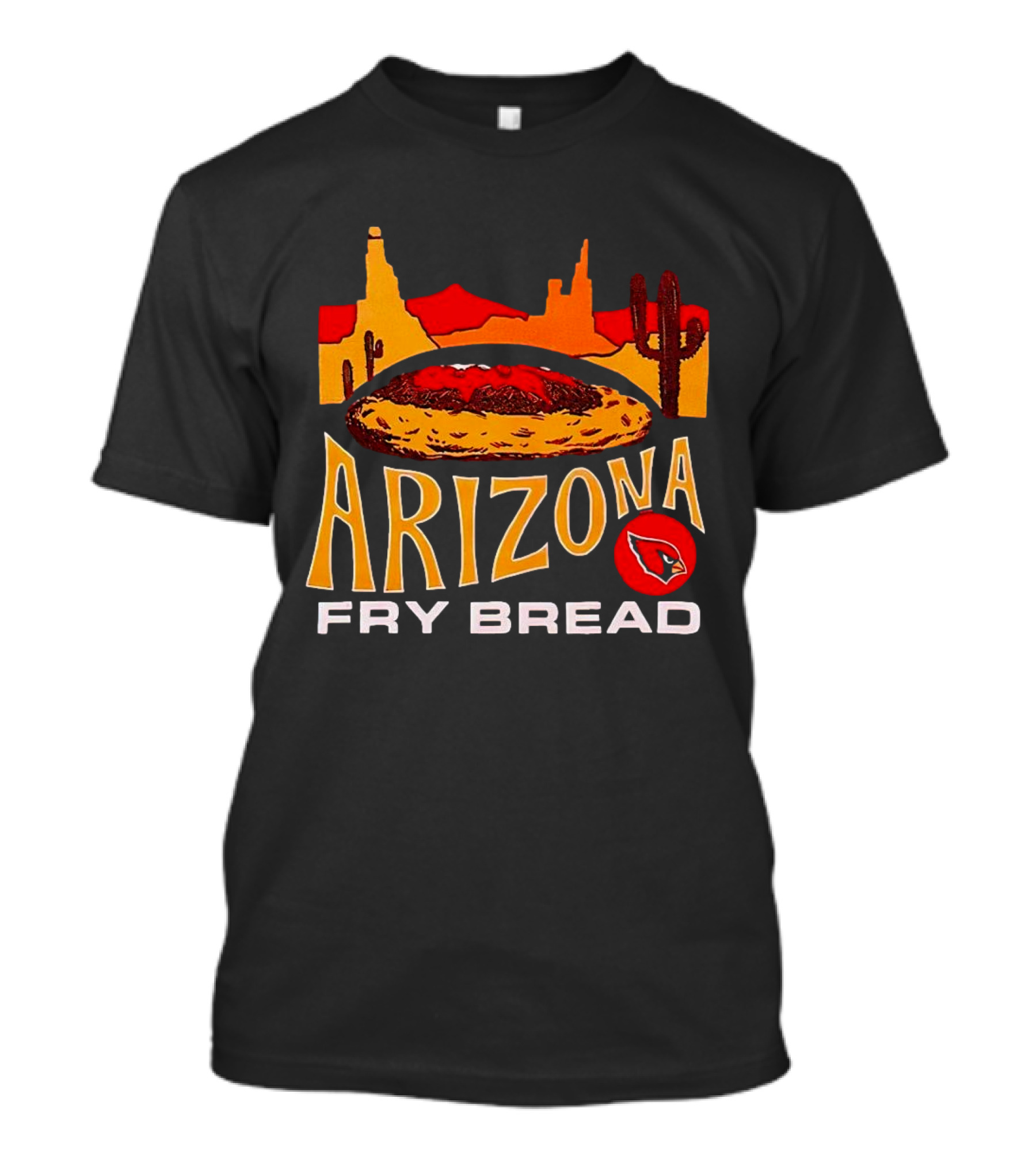 Arizona Fry Bread Arizona Cardinals NFL Desert Scene T-Shirt
