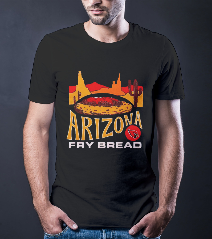 Arizona Fry Bread Arizona Cardinals NFL Desert Scene T-Shirt