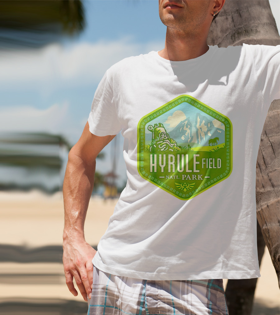 Hiking Wanderlust Hyrule Field National Park T-Shirt