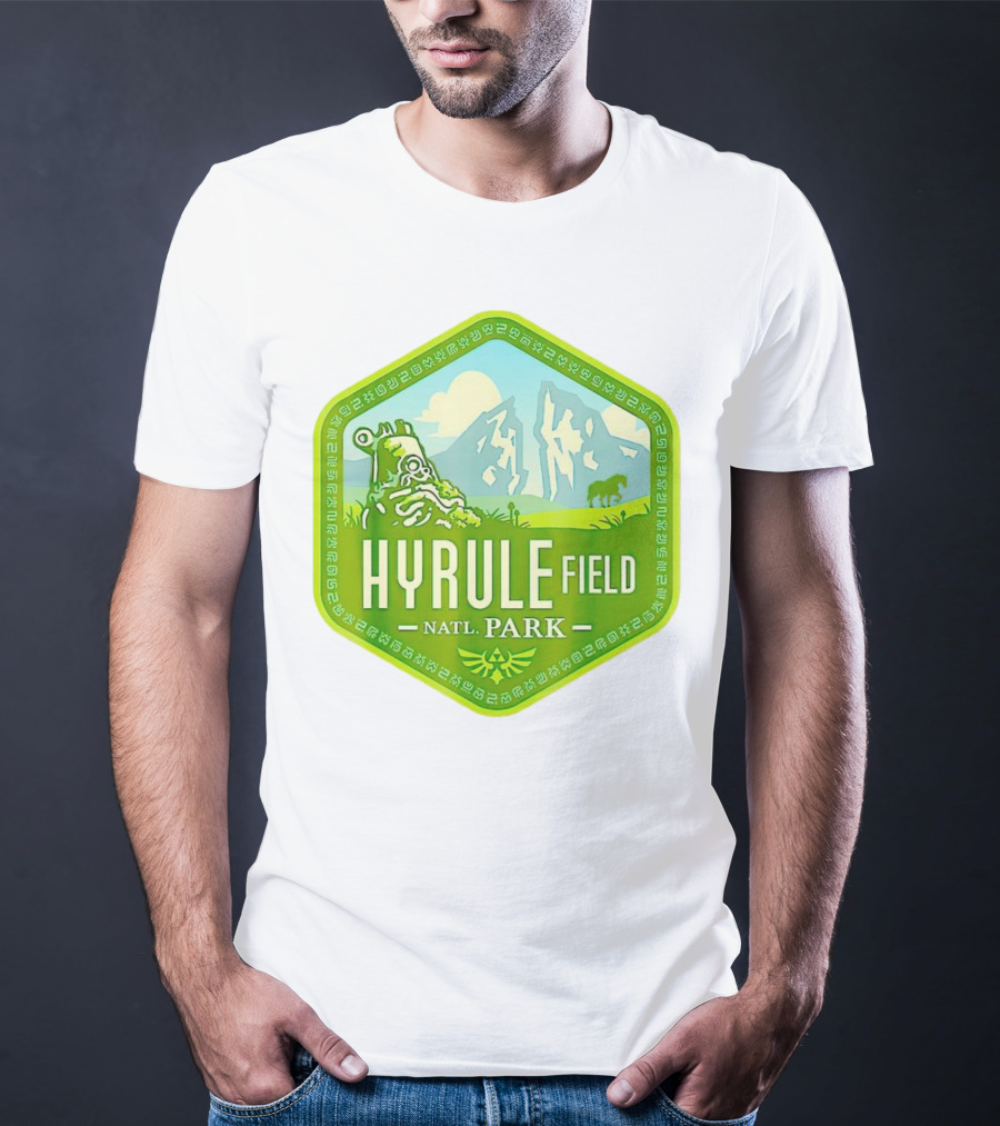 Hiking Wanderlust Hyrule Field National Park T-Shirt