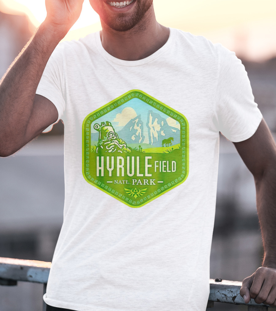 Hiking Wanderlust Hyrule Field National Park T-Shirt