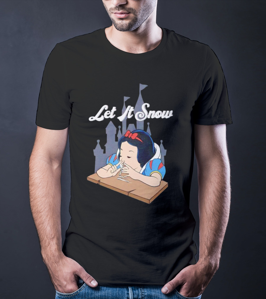 Let It Snow Snow White T-Shirt