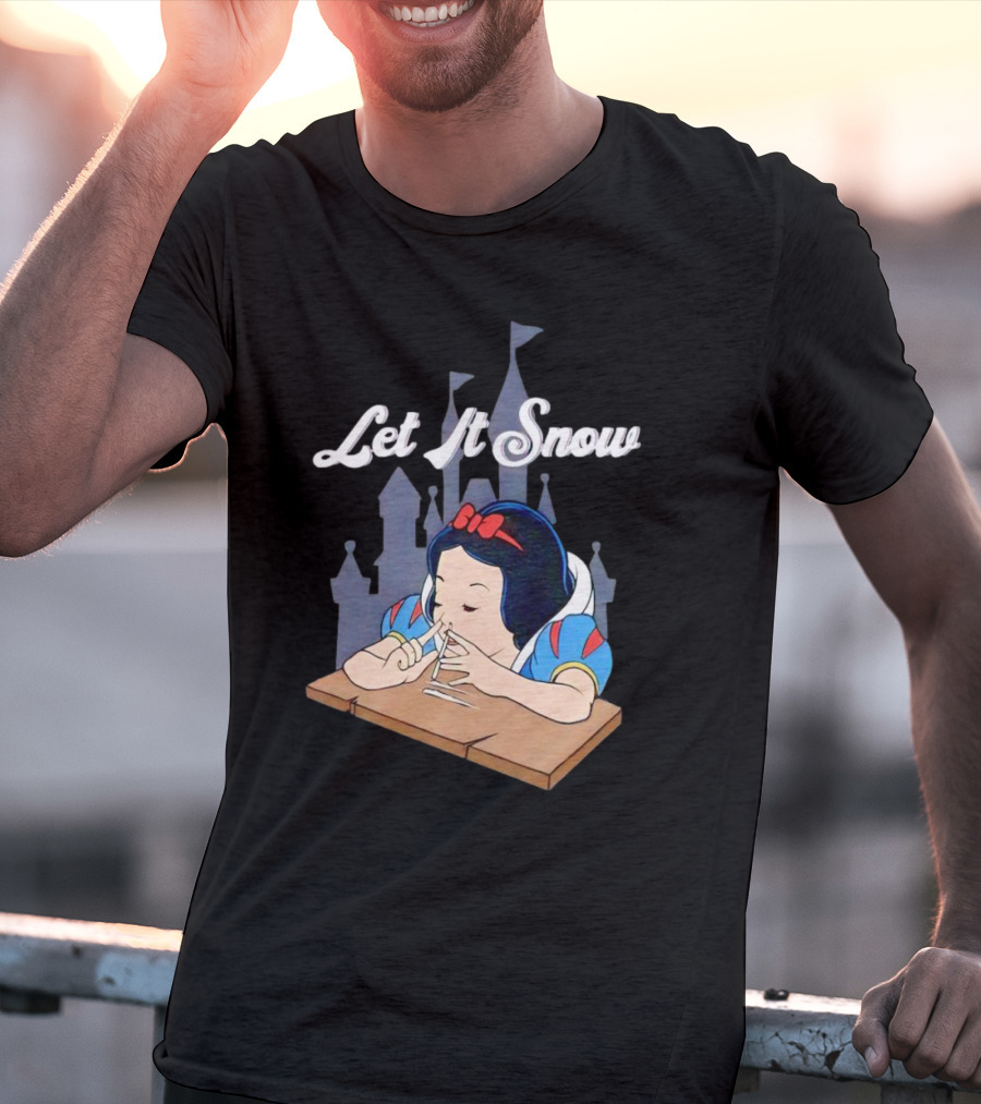 Let It Snow Snow White T-Shirt