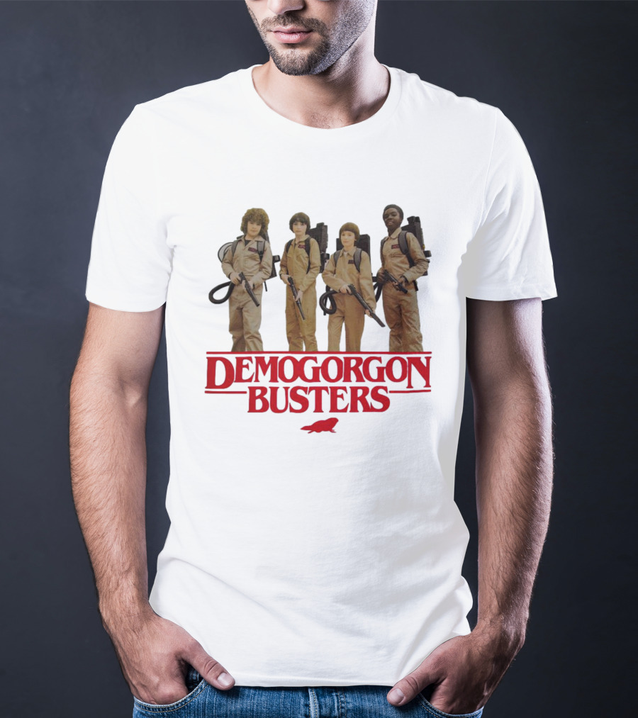 Cleveland Browns Stranger Things Demogorgon Busters Ghostbusters T-Shirt
