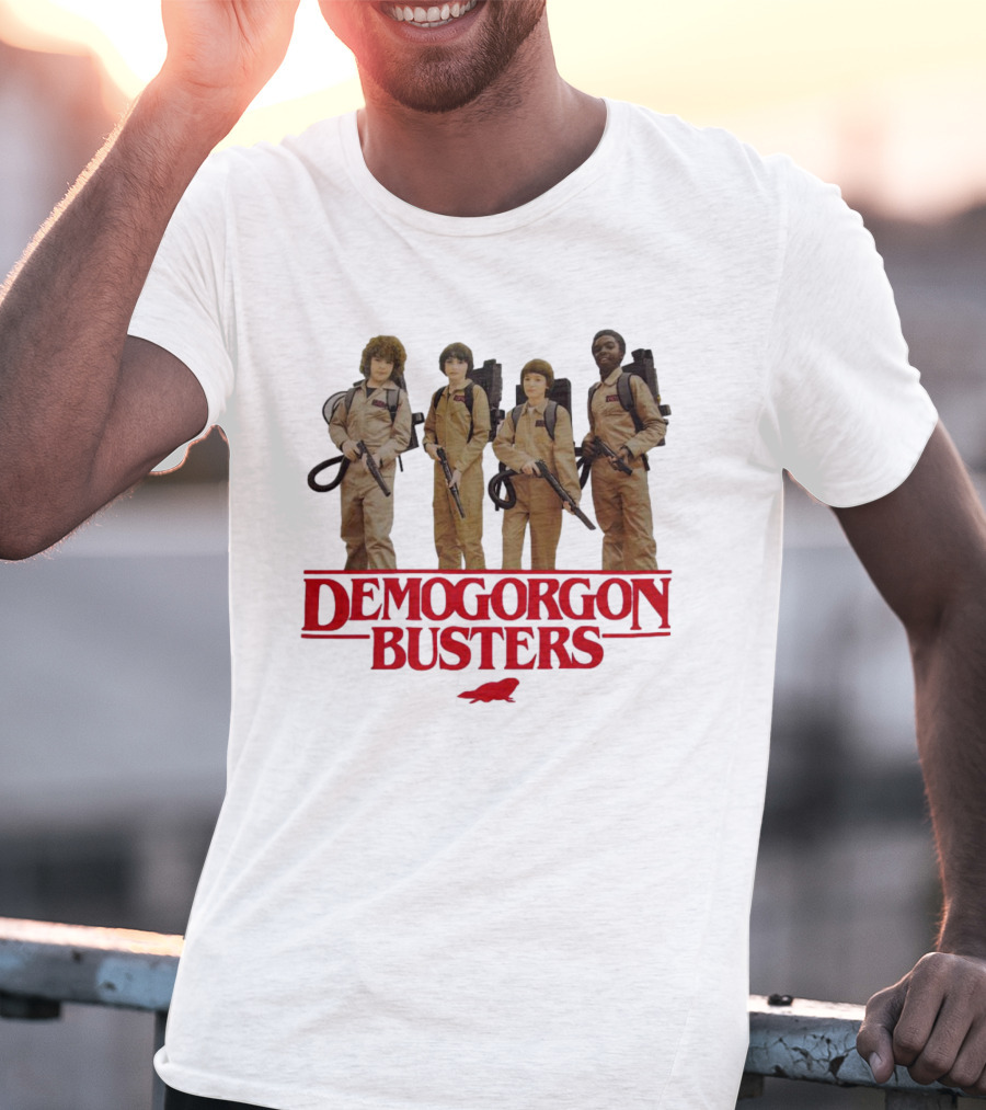 Cleveland Browns Stranger Things Demogorgon Busters Ghostbusters T-Shirt