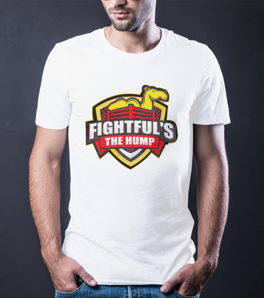 Fightful's The Hump Wrestling Camel Badge T-Shirt