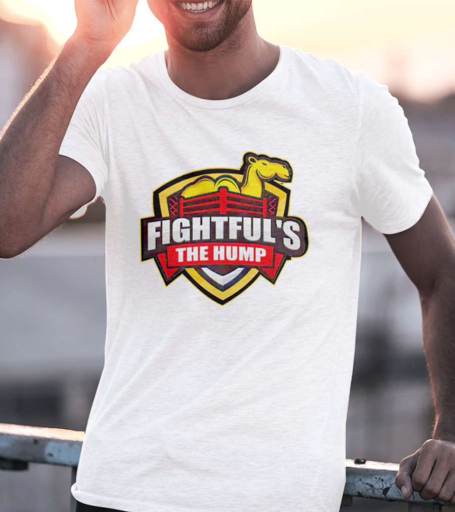 Fightful's The Hump Wrestling Camel Badge T-Shirt