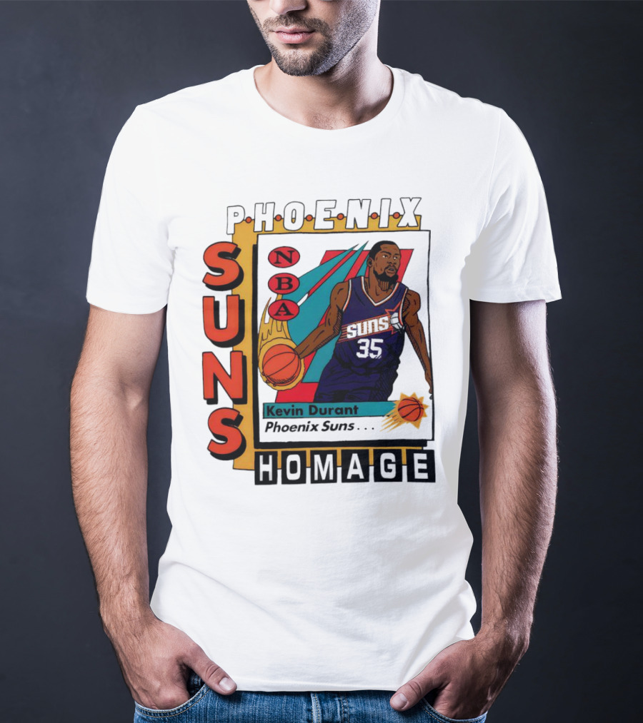 Kevin Durant Phoenix Suns NBA SkyBox Homage T-Shirt