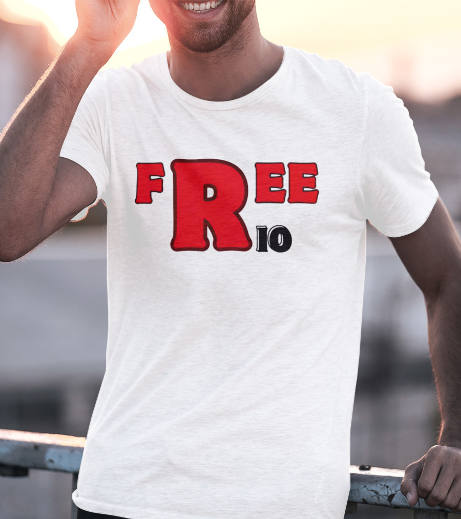 Peeta Mellark Free Rio Da Yung Rose Bold Red Letters T-Shirt