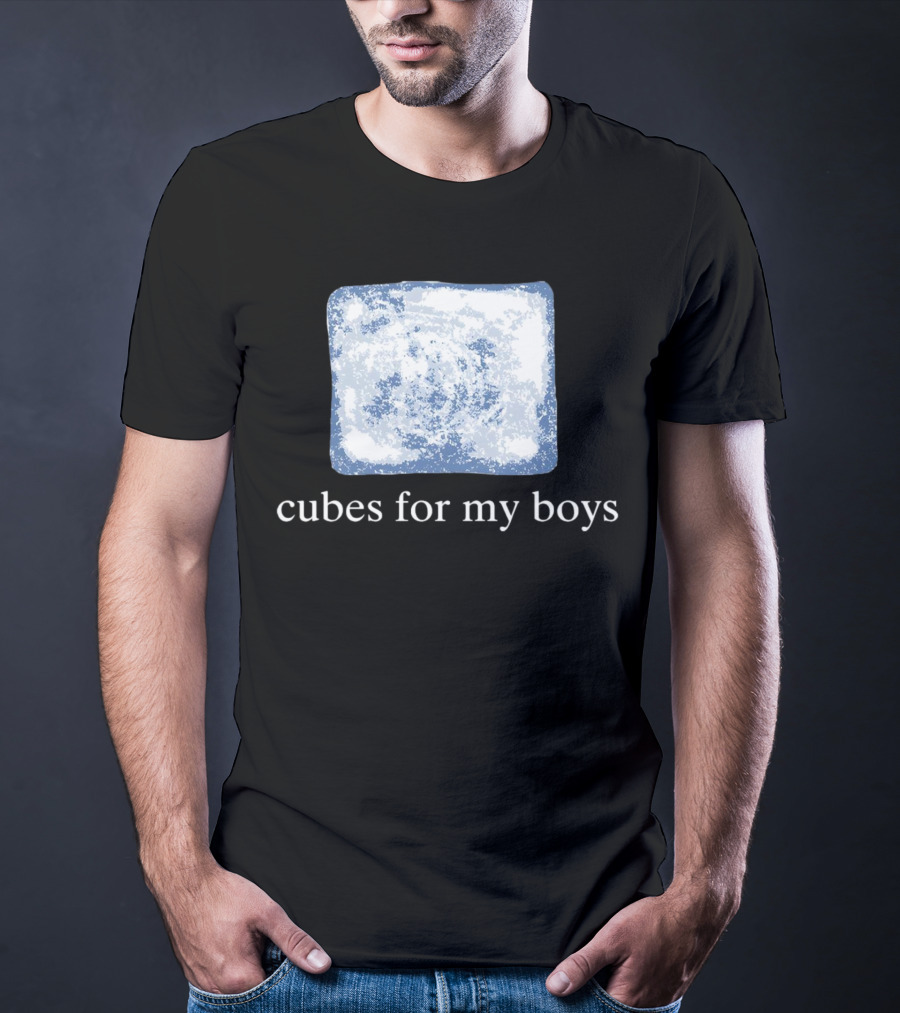 Cubes For My Boys Ice Block T-Shirt