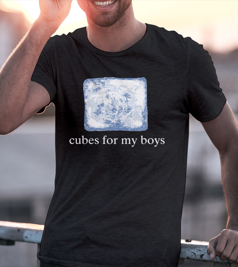 Cubes For My Boys Ice Block T-Shirt