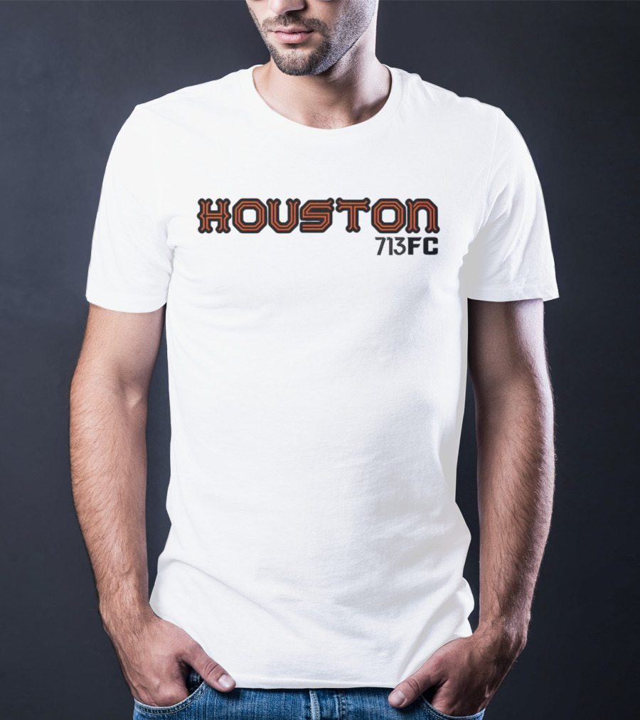 HOUSTON 713 FC Soccer Fan Gear T-Shirt