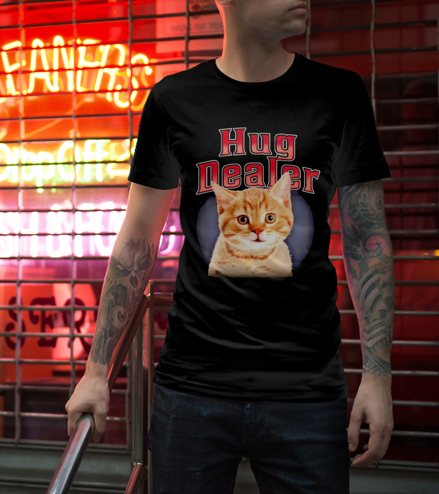 Hug Dealer Cat T-Shirt