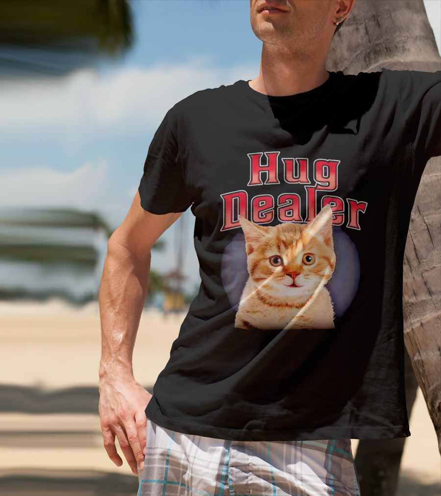 Hug Dealer Cat T-Shirt