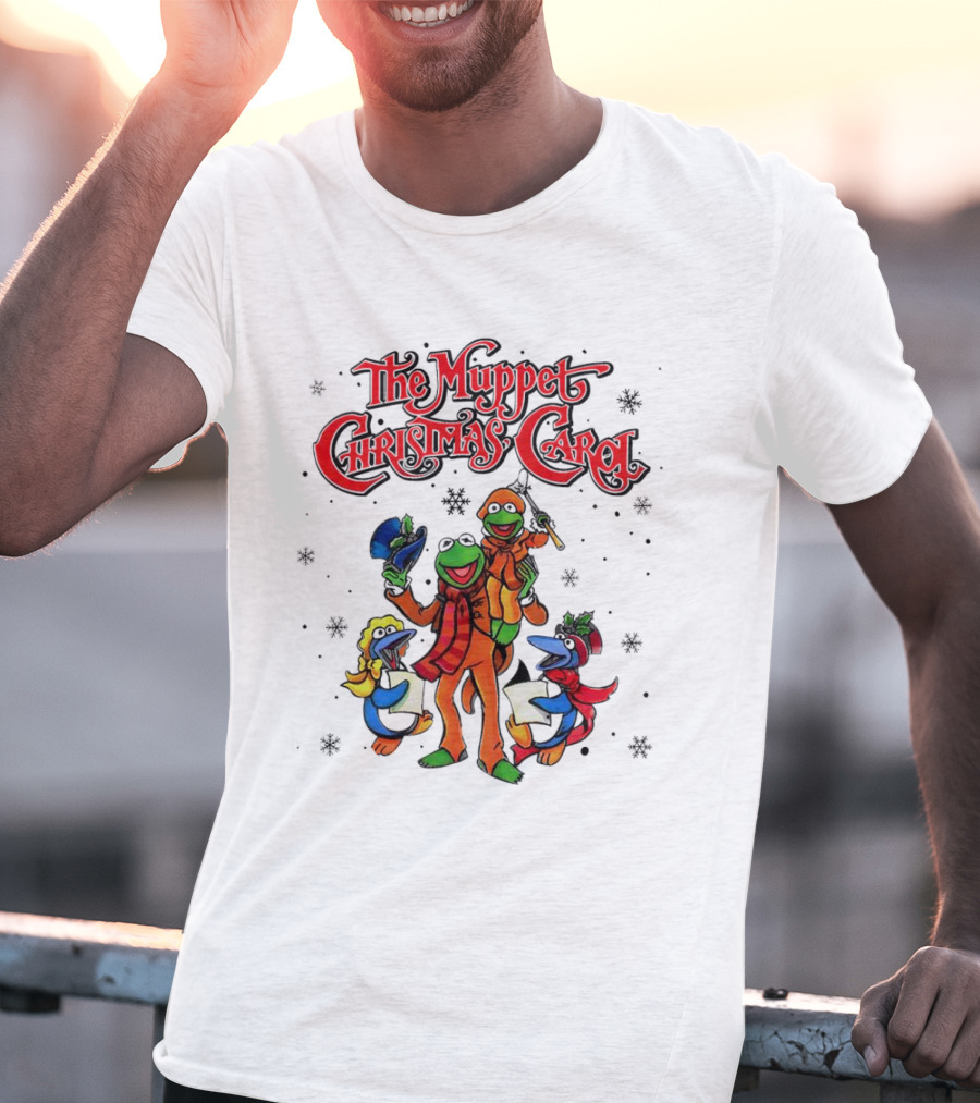 The Muppet Christmas Carol Kermit And Friends Festive T-Shirt