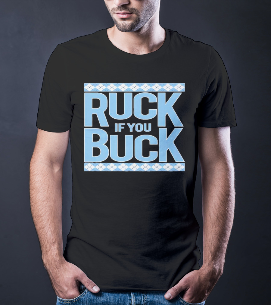 North Carolina Tar Heels Kaimon Rucker Ruck If You Buck Argyle T-Shirt