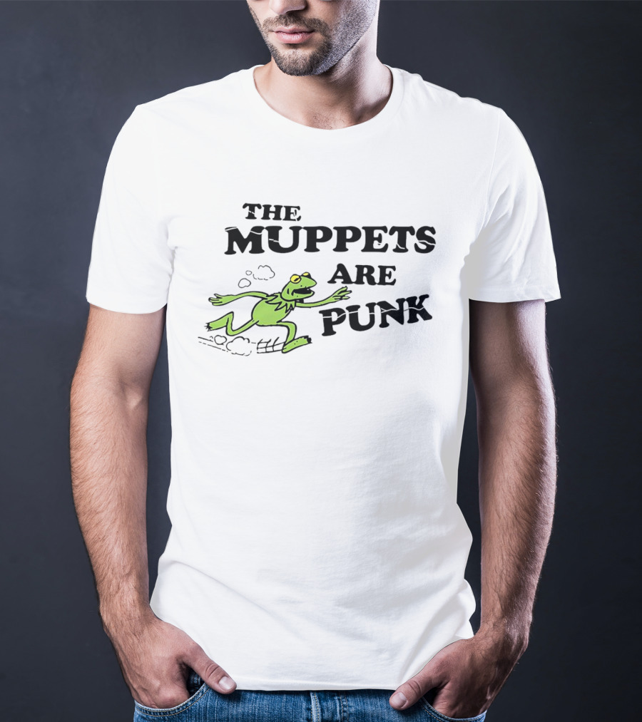 The Muppets Are Punk Kermit Running T-Shirt