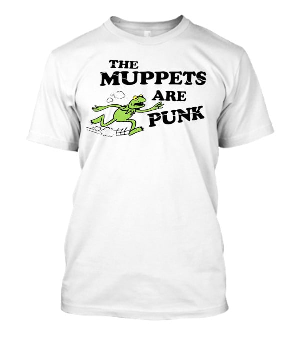 Peace Love Karate Heart Karate The Muppets Are Punk T-Shirt