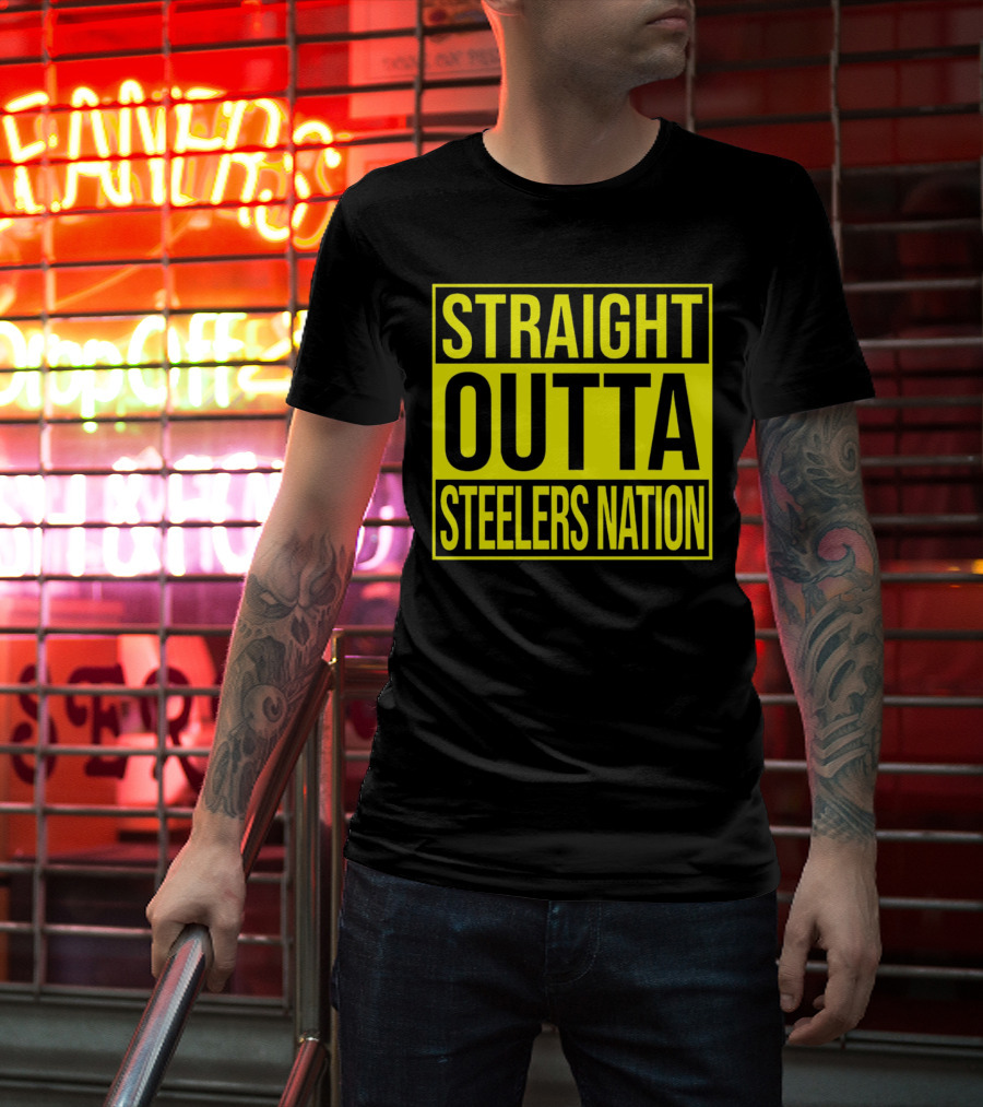 Straight Outta Steelers Nation T-Shirt
