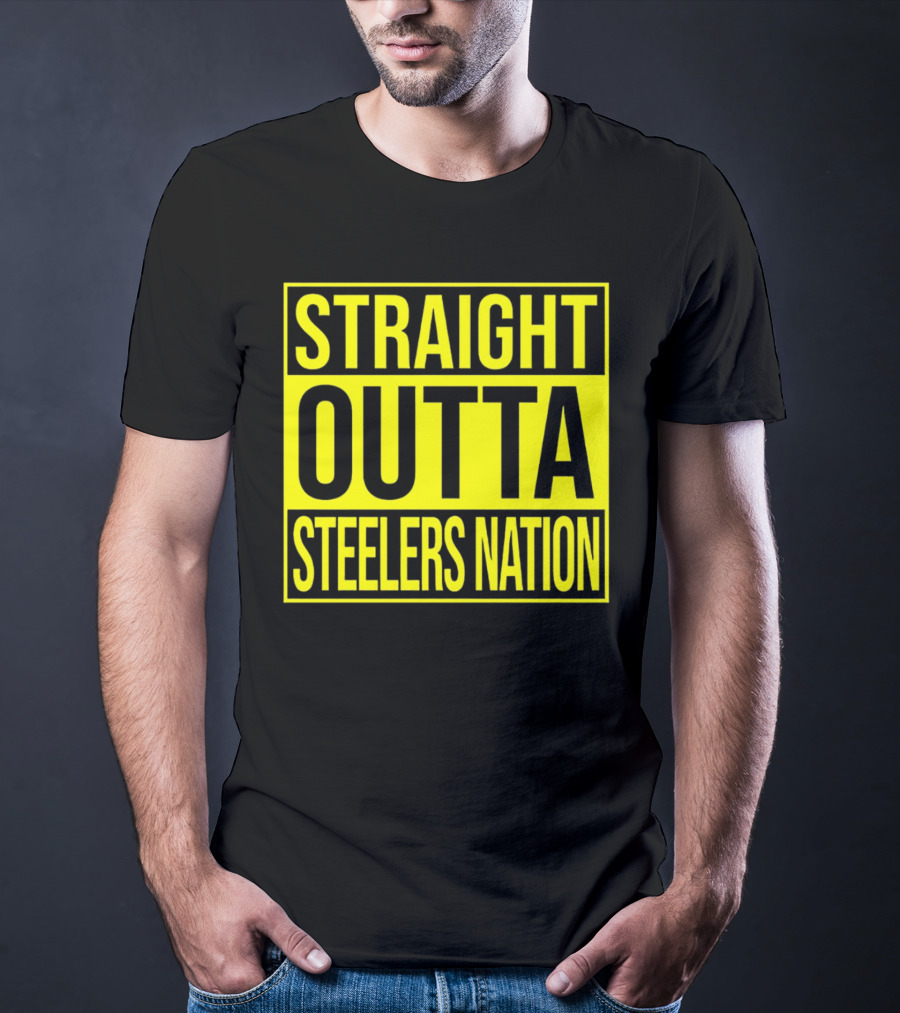 Straight Outta Steelers Nation T-Shirt