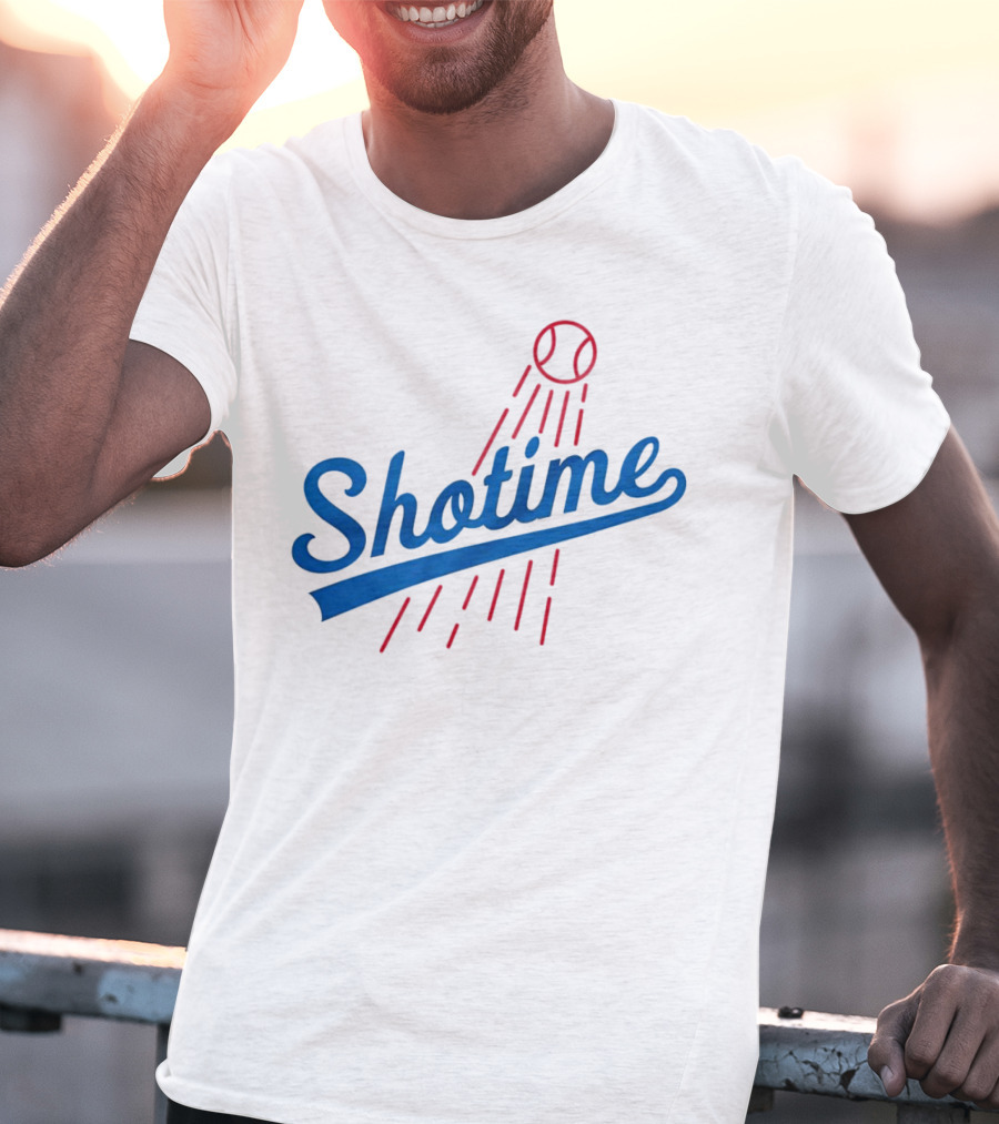 Shotime Baseball Dodgers Los Angeles T-Shirt