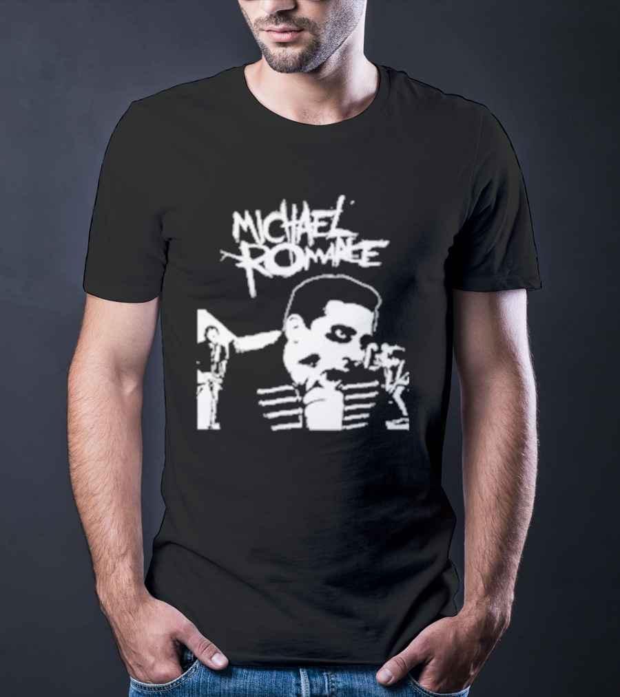 Michael Romance Crustin Beiber Emo Band T-Shirt