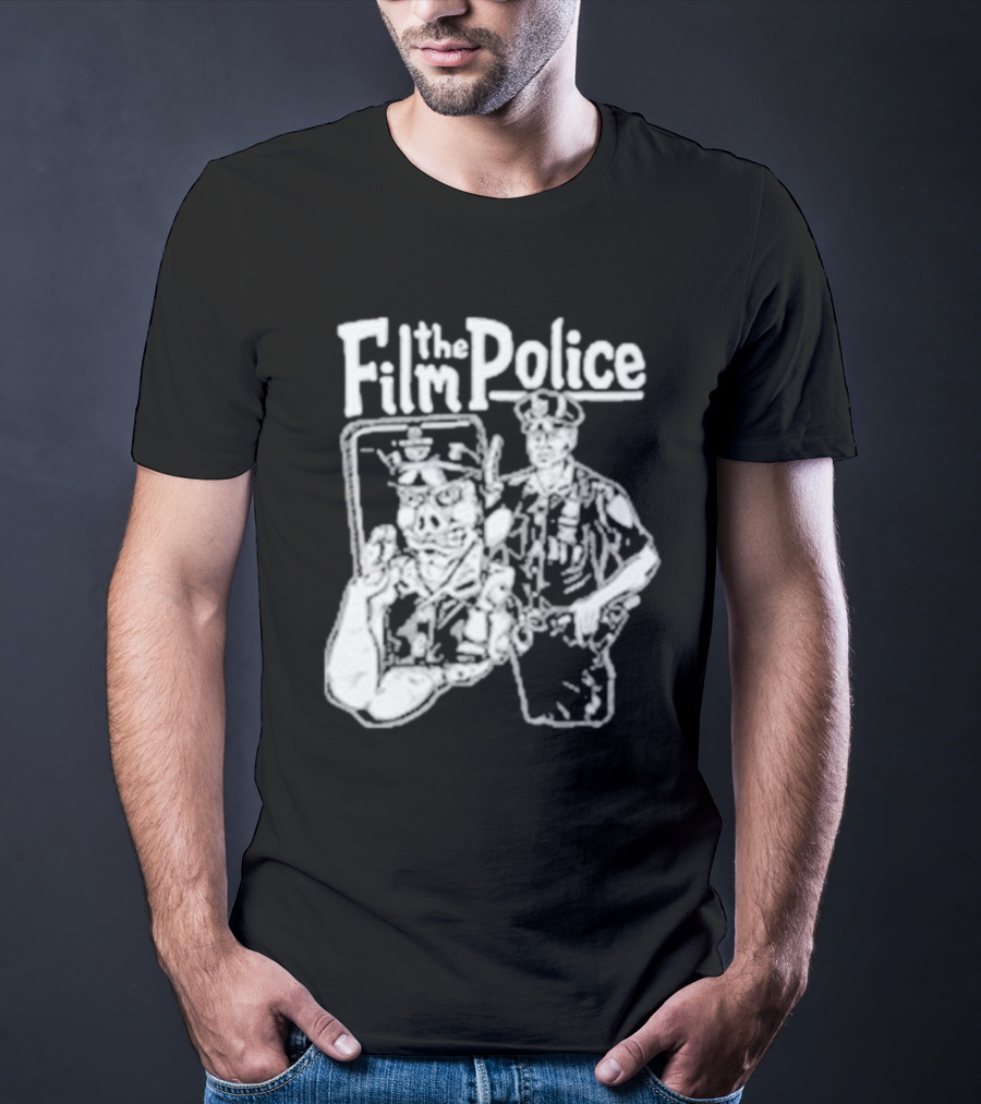Punkwithacamera Film The Police Olafh Ace Officer Sketch T-Shirt
