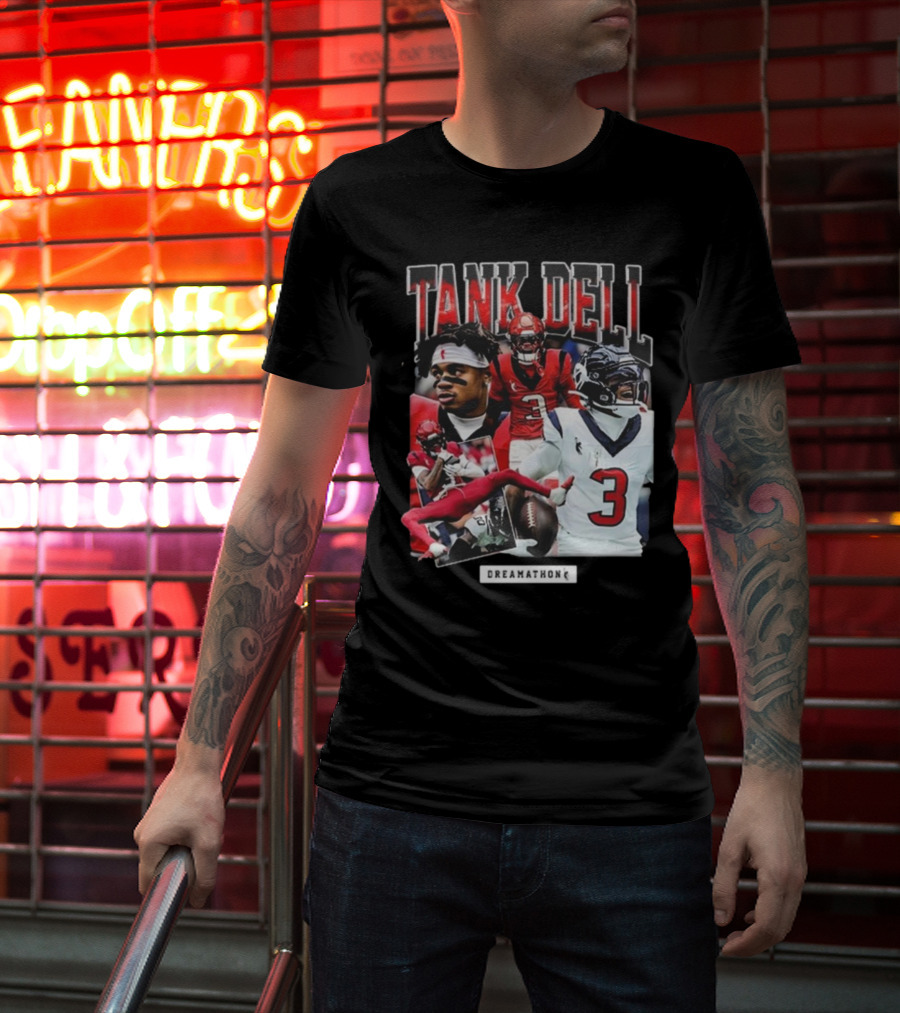 Tank Dell Dreamathon Football Montage T-Shirt
