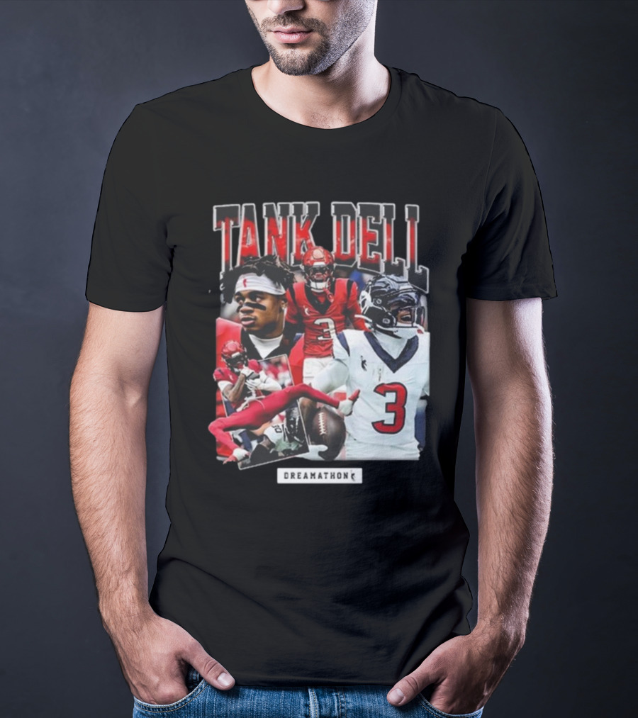 Tank Dell Dreamathon Football Montage T-Shirt