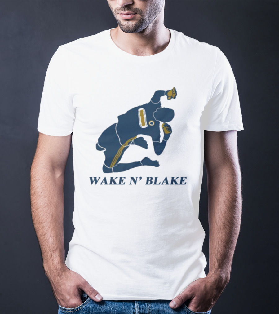 WAKE N' BLAKE Sports Jogging Exercise T-Shirt