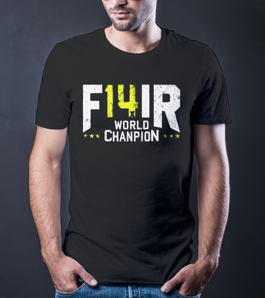 F14IR World Champion 14X Star T-Shirt