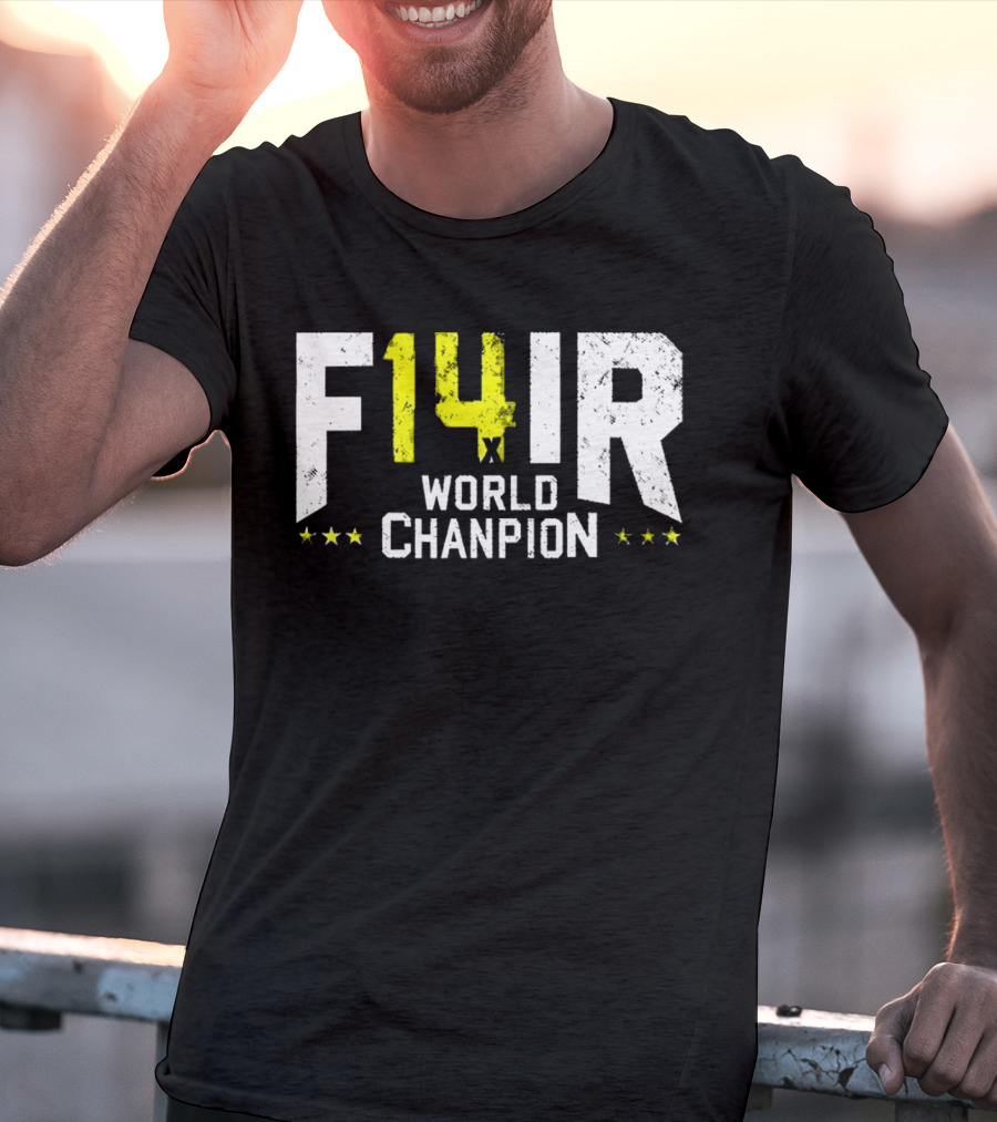 F14IR World Champion 14X Star T-Shirt