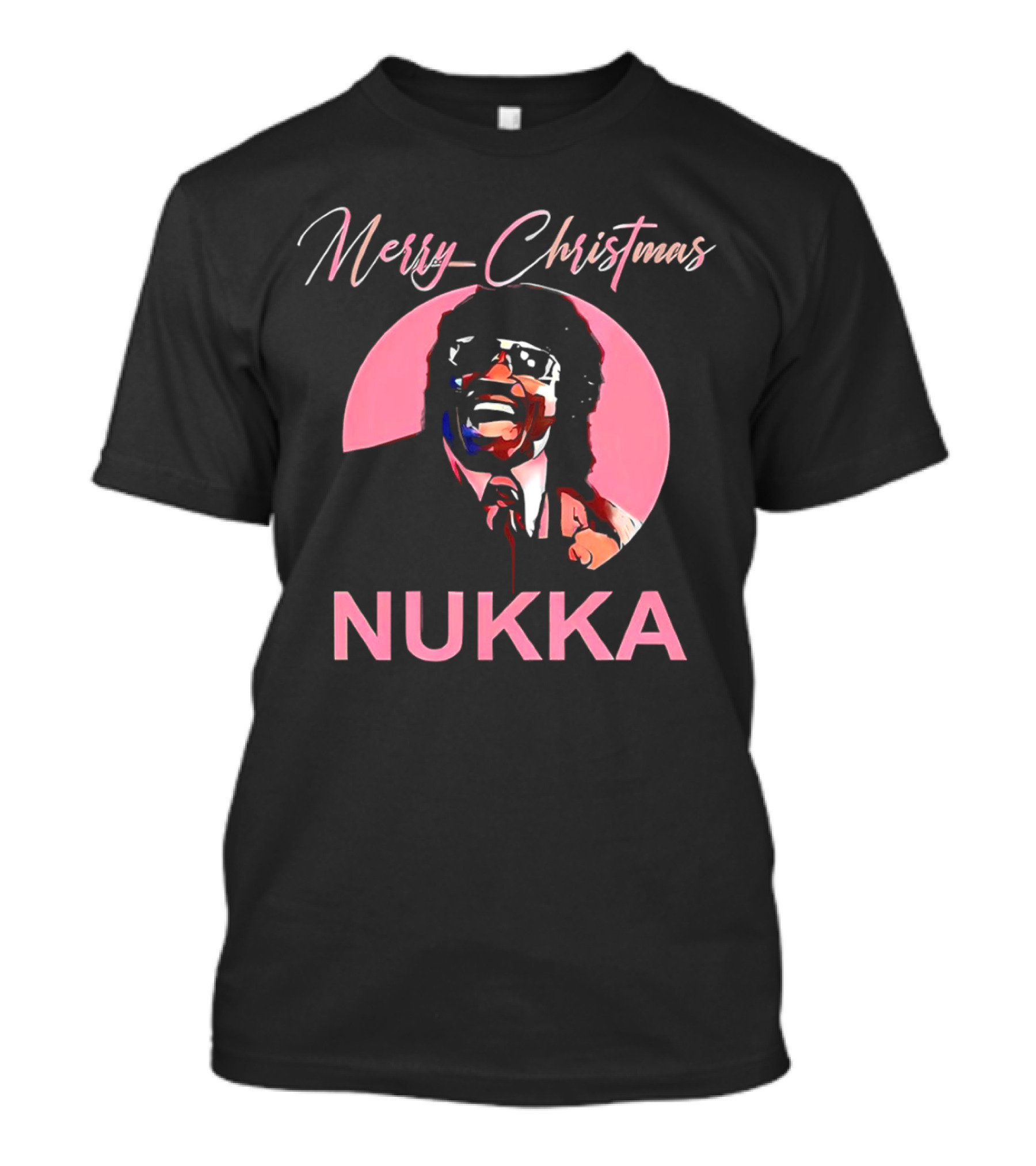 Merry Christmas Nukka Retro Holiday T-Shirt