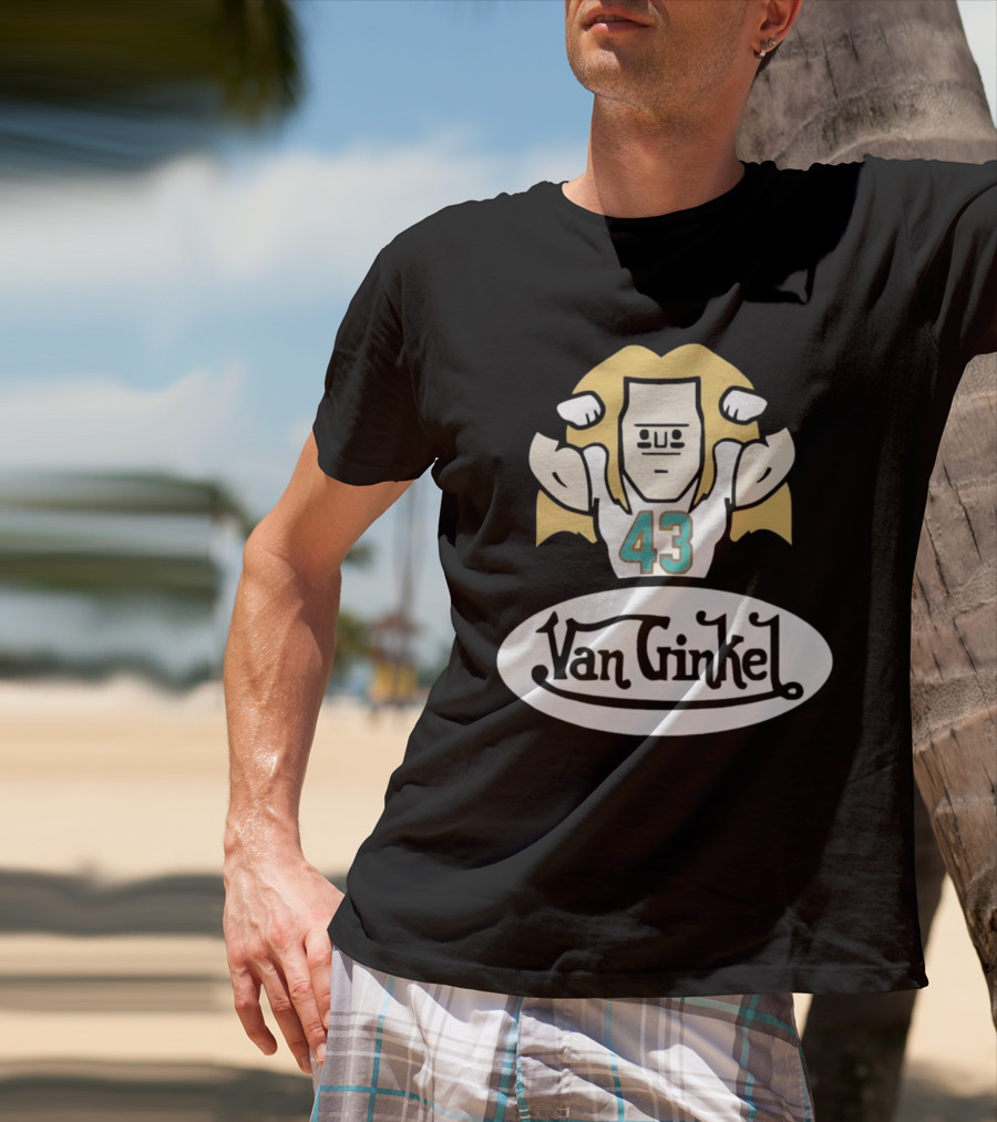 Van Ginkel 43 Cartoon Character With Muscles T-Shirt
