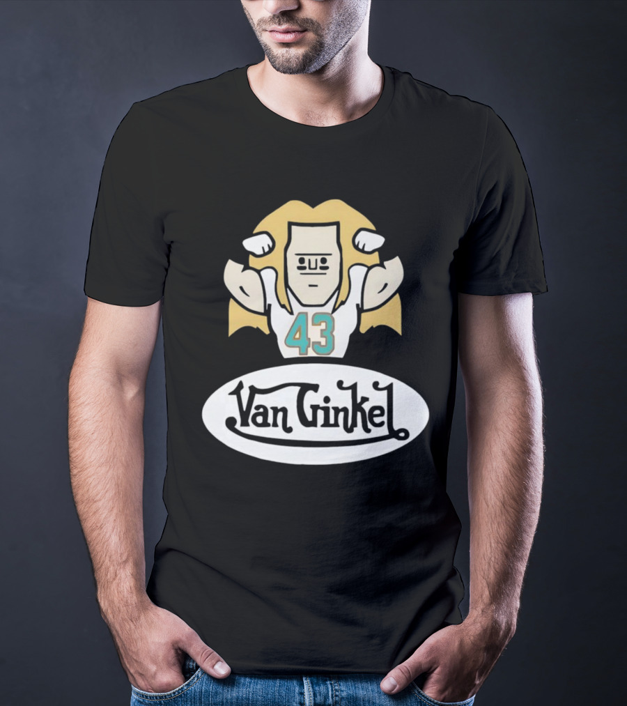 Van Ginkel 43 Cartoon Character With Muscles T-Shirt