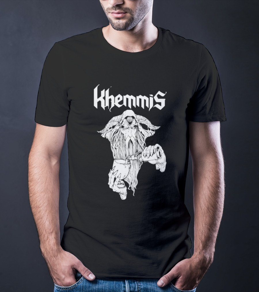Khemmis Beer Wizard Goat-Pouring T-Shirt