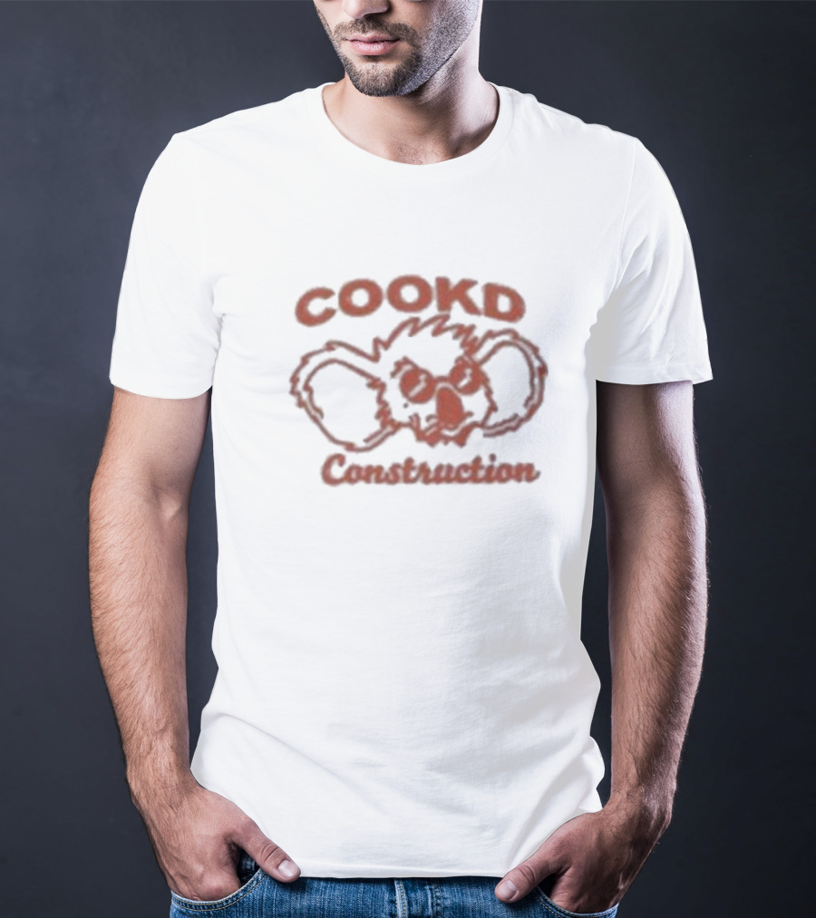Cookd Construction Koala T-Shirt