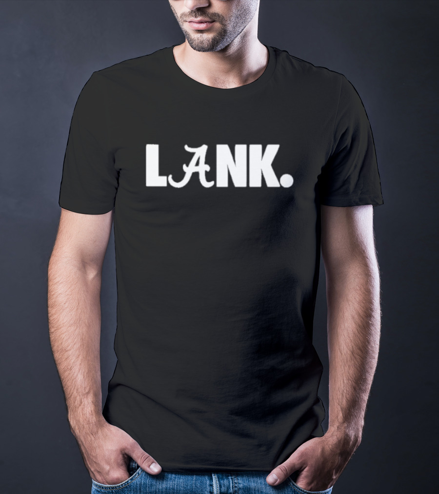 LANK Alabama Crimson Tide Inspired Typography T-Shirt