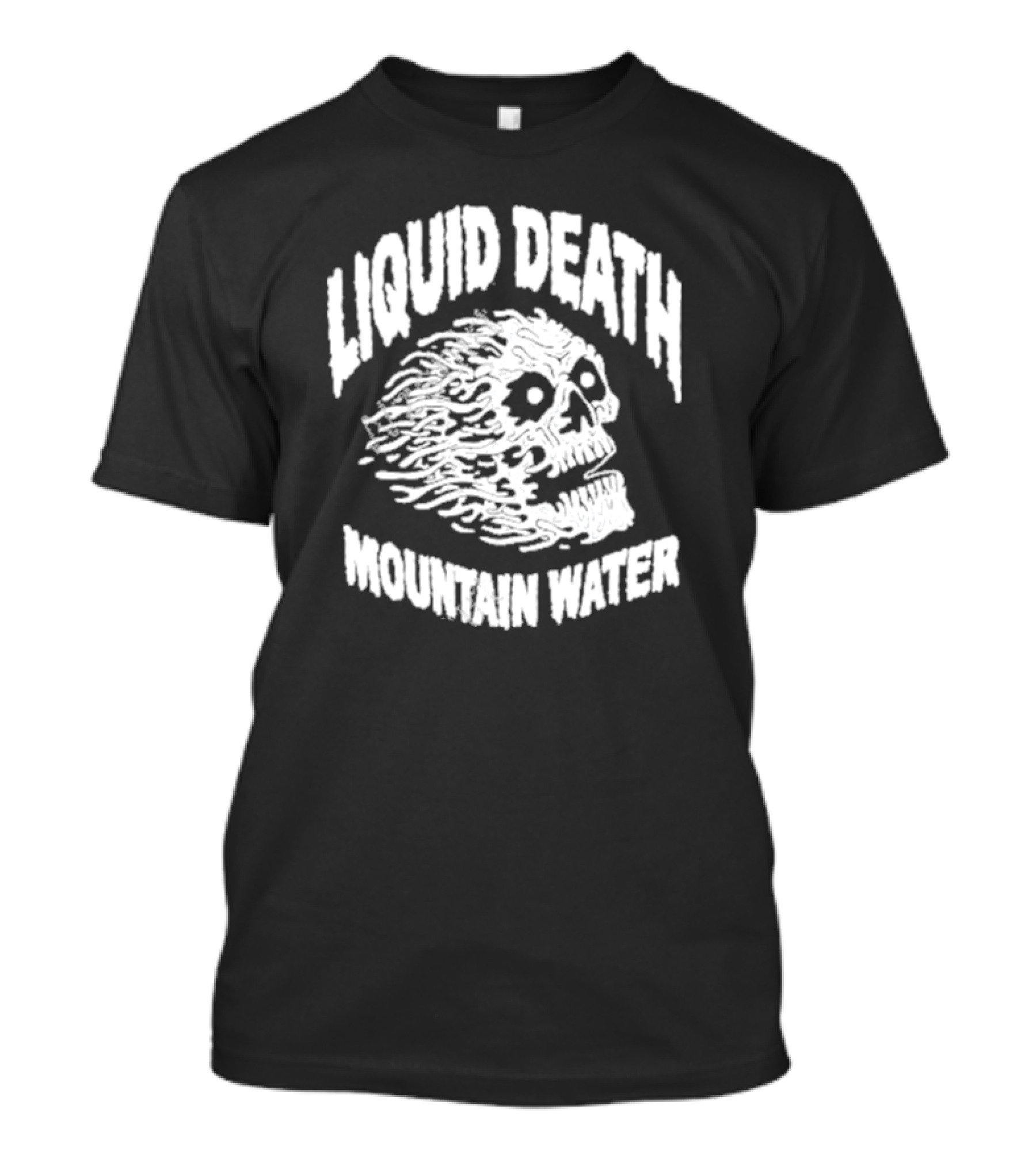 Liquid Death Mountain Water Skull T-Shirt