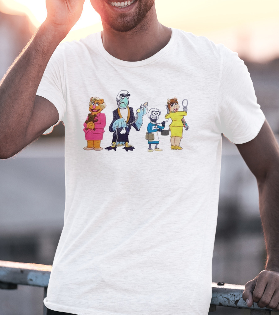 Golden Girls Muppets Characters Mashup T-Shirt