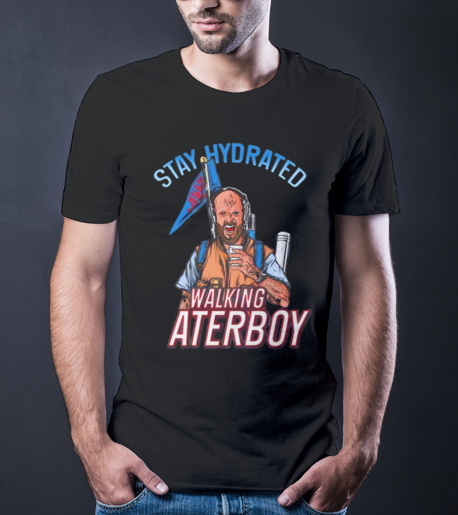 Josh Alexander Stay Hydrated Walking WaterBoy T-Shirt