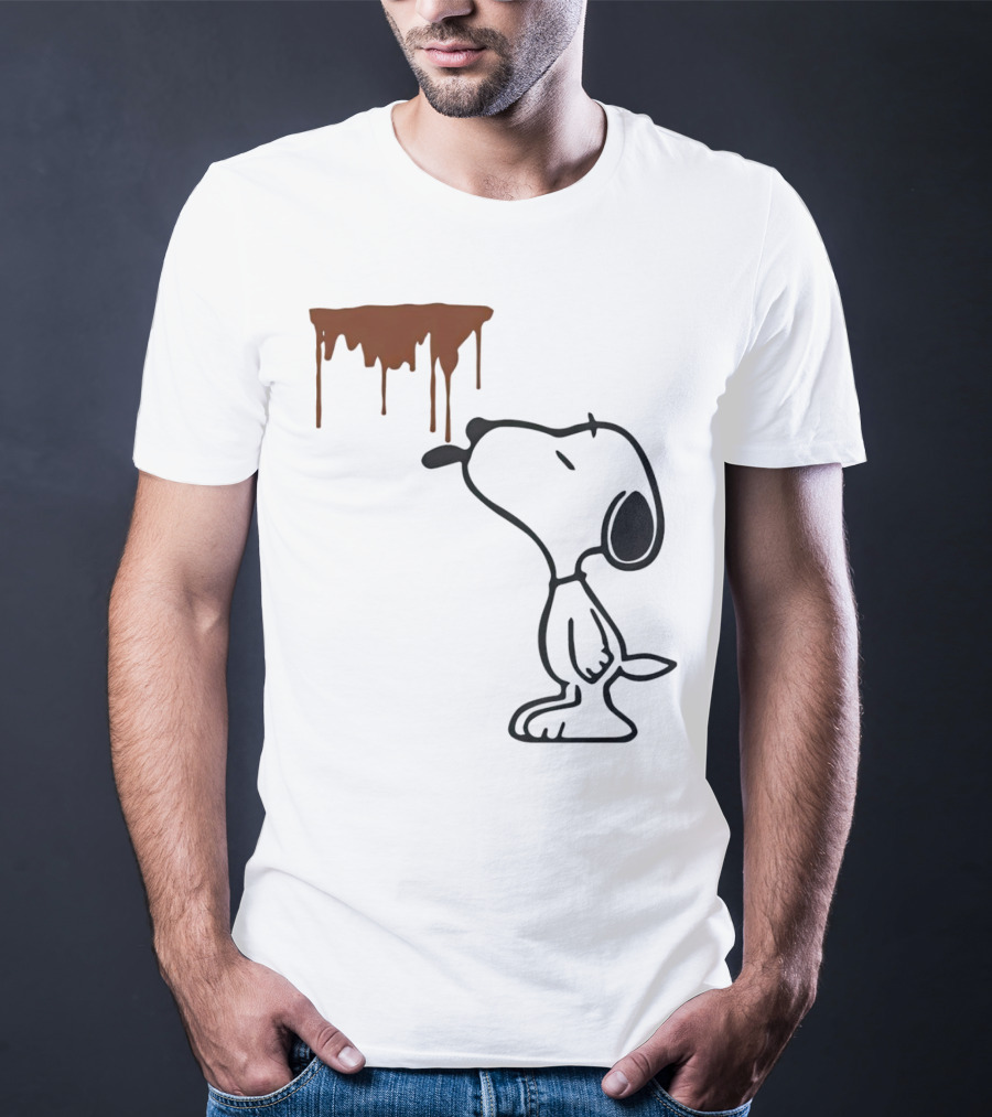 Snoopy Enjoys Dripping Coffee T-Shirt