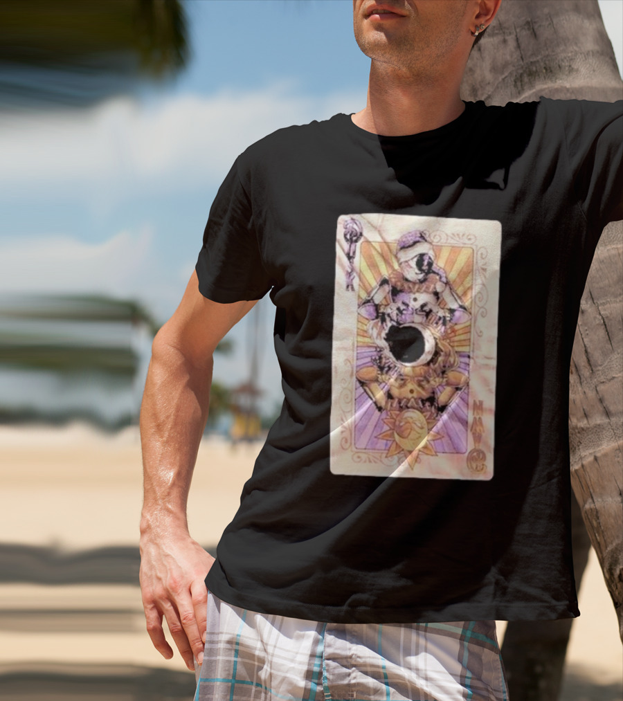 Five Nights At Freddy’s Security Breach Sun And Moon Tarot Card T-Shirt