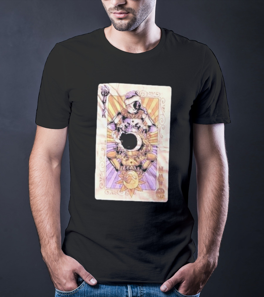 Five Nights At Freddy’s Security Breach Sun And Moon Tarot Card T-Shirt